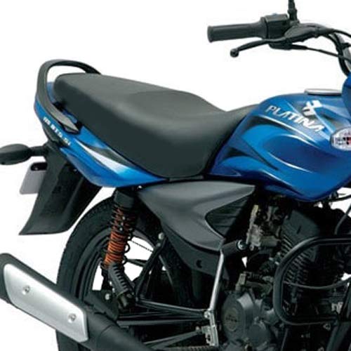 Leatherette Seat Cover Black For Bajaj Platina Bike And Wear