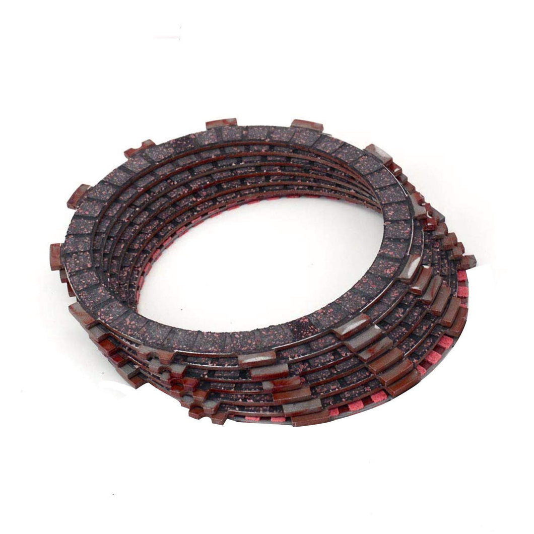 Clutch Friction Plates set of six plates for Royal Enfield Bullet STD Electra Classic 350CC