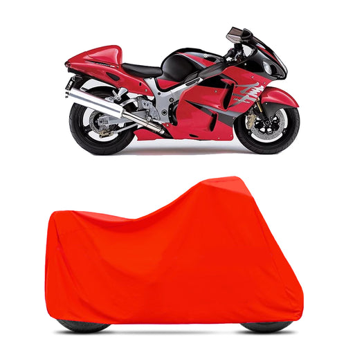 Suzuki Hayabusa Motorcycle 100 % water proof Bike Cover  Body Cover-Red