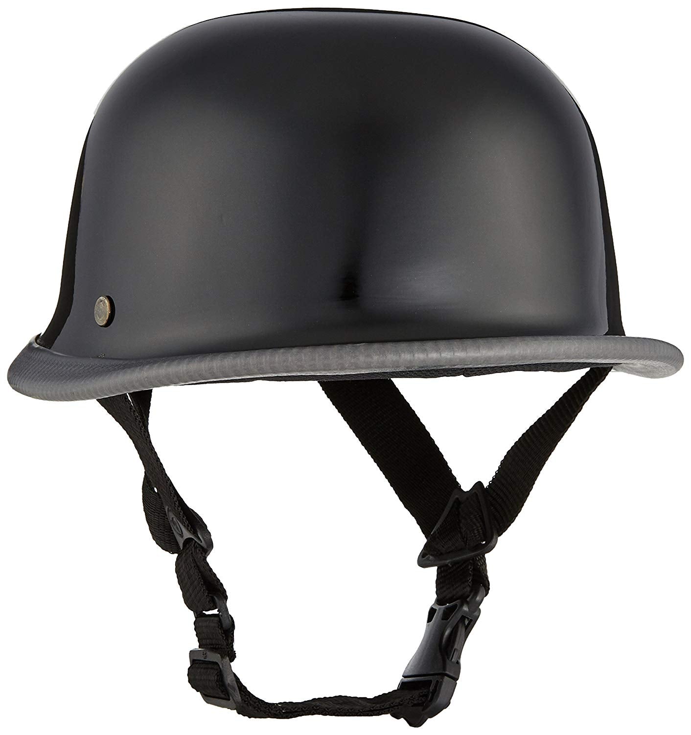 German Style Gloss Black Helmet Bike And Wear